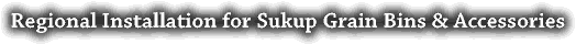 Southeast South Dakota Regional Sukup Distributor